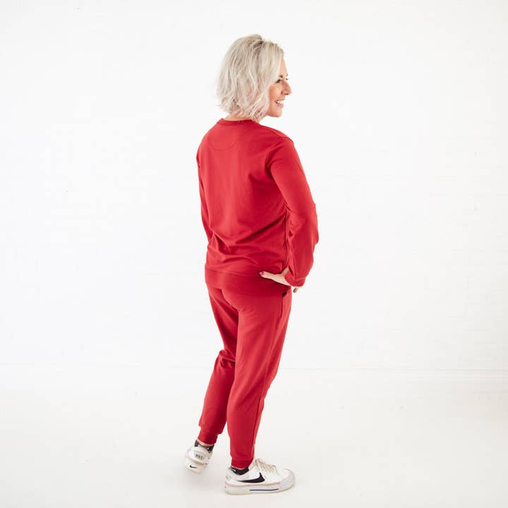 Dreamiere - Wholesale Lounge Set - Women's - Santa Baby Bamboo Blend Jogger Set - Women's