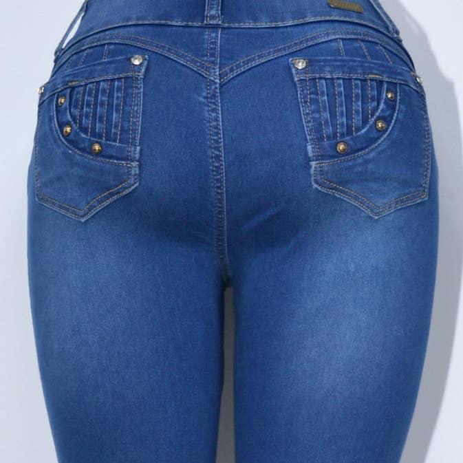 USC-F010 Jean Sexy Classique Tammy Rehausseur de Fesses Levante Cola pour la vente par Untamed Sapphire Clothing LLC