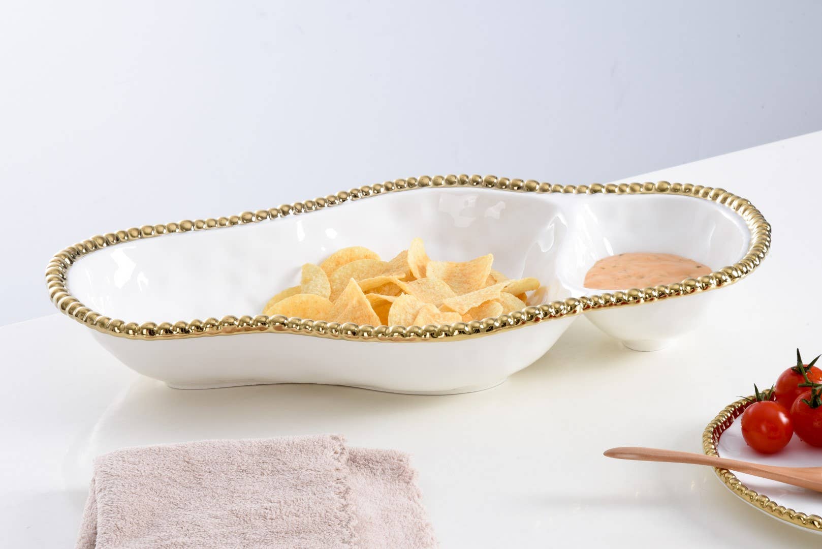 Pampa Bay - Venta al por mayor Bol de mesa - Pieza de servir de 2 secciones4