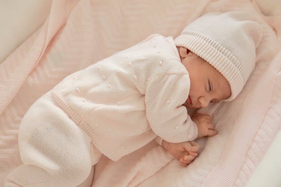 Minutus - Wholesale Clothing Set - Baby - Quinque pink 100% Cotton Set