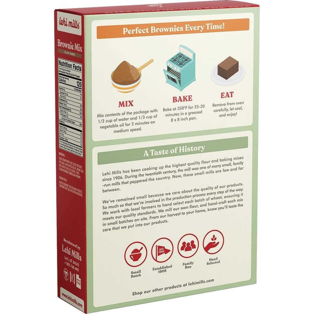 Lehi Mills – wholesale Brownie mix – Vegan Brownie Mix1