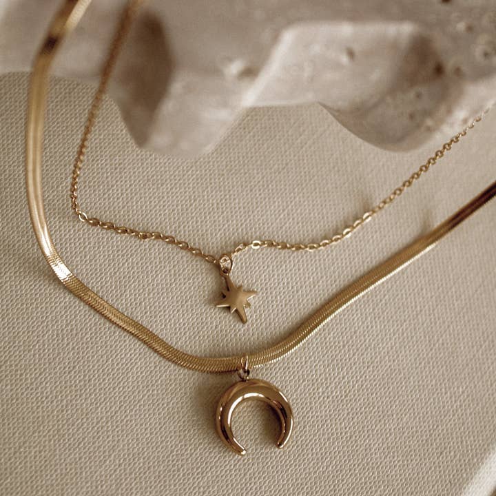 calista necklace for wholesale by Black Sheep Jewelry