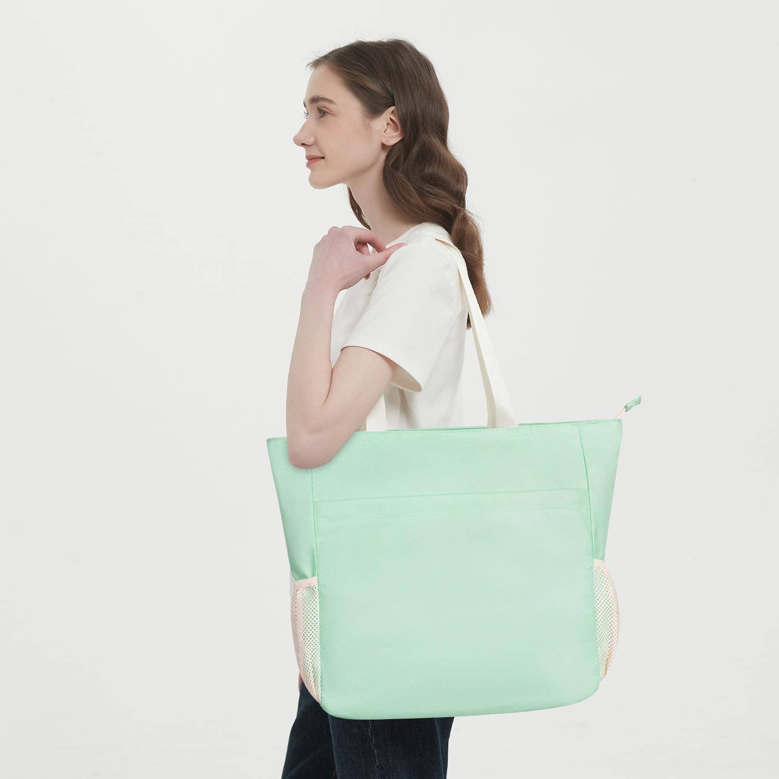 wandf - Wholesale Beach Bag - WANDF Water-resistant Beach Shoulder Tote Bag for Women20