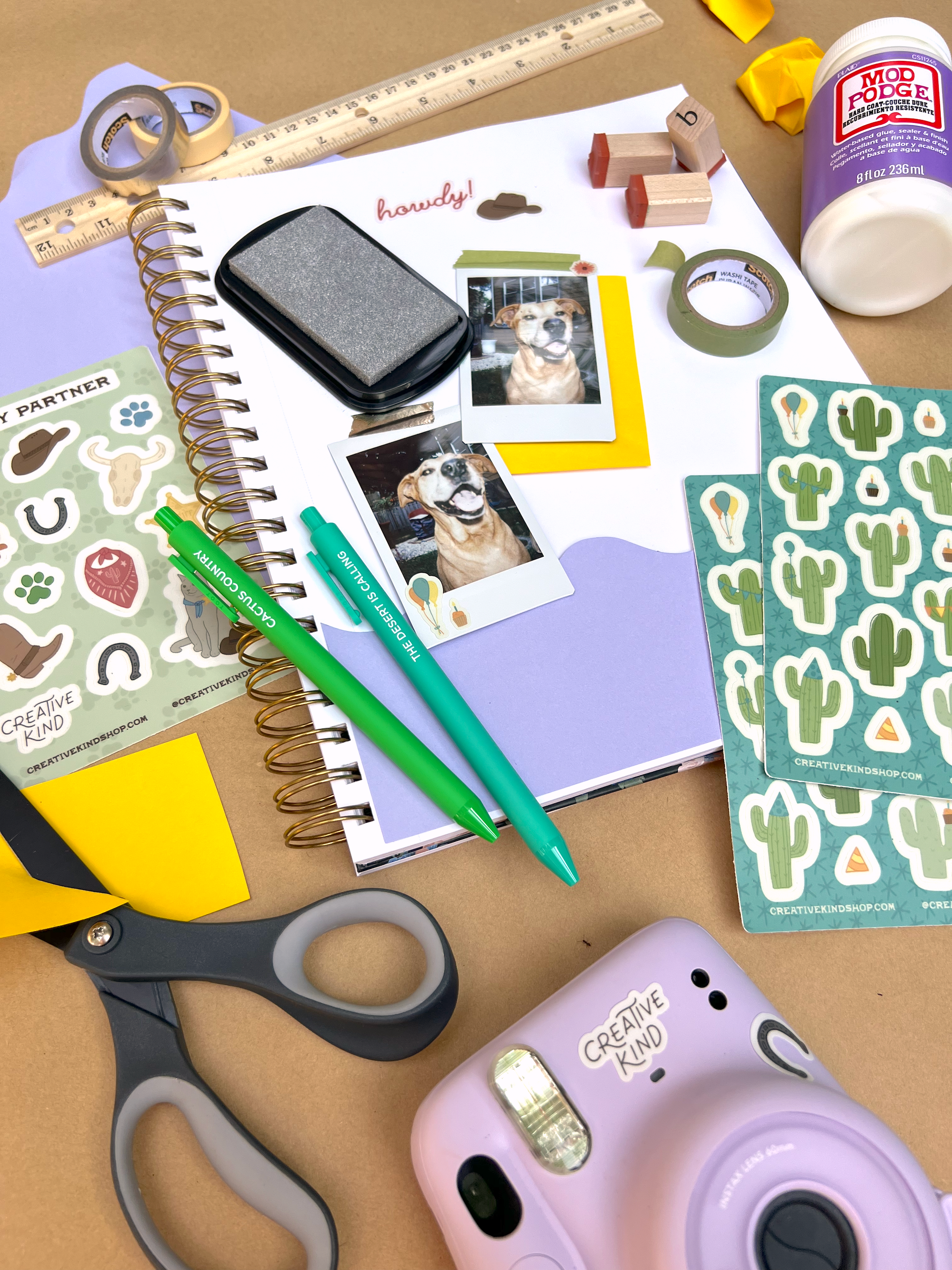 Creative Kind - Wholesale Pen - Desert Vibes Pen Trio – Black Ink Gel Pens3