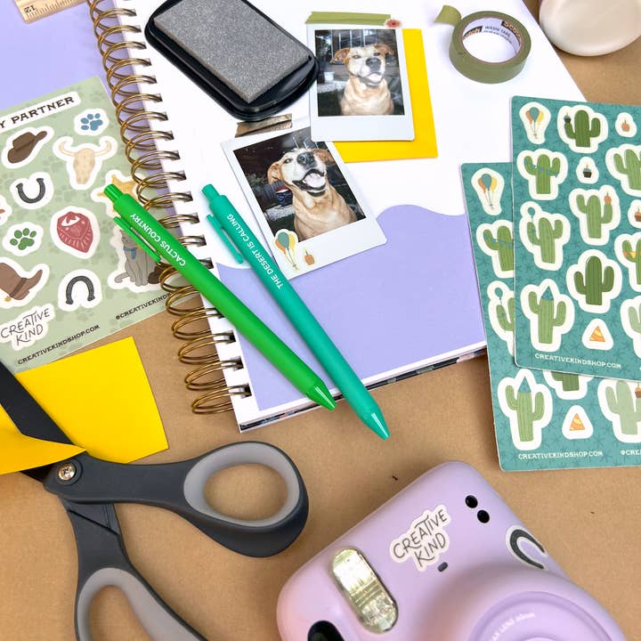 Creative Kind - Wholesale Pen - Desert Vibes Pen Trio – Black Ink Gel Pens3