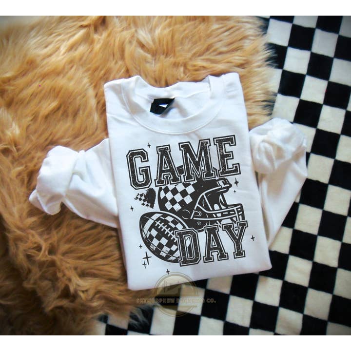 Black Glitter Game Day for wholesale by Skymorphew Branding Co