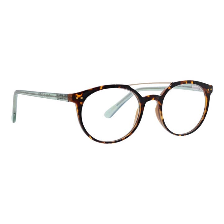 Darcie Tortoise Blue Light Reader 1.0 for wholesale by Life is Good Eyewear