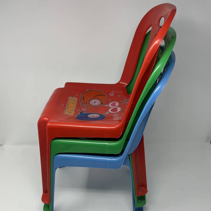 USA HomeMax - Wholesale Chair - Kids - Plastic Baby Chair Assorted Colors1