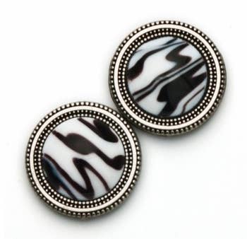 MagneButton – Engroshandel Reversnål/knap – Marmor Swirl Magnet knap pin sæt0