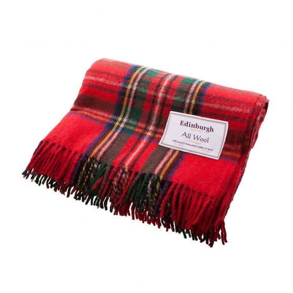 100% Wool Edinburgh Blankets – Royal Stewart for wholesale by British & Irish Imports