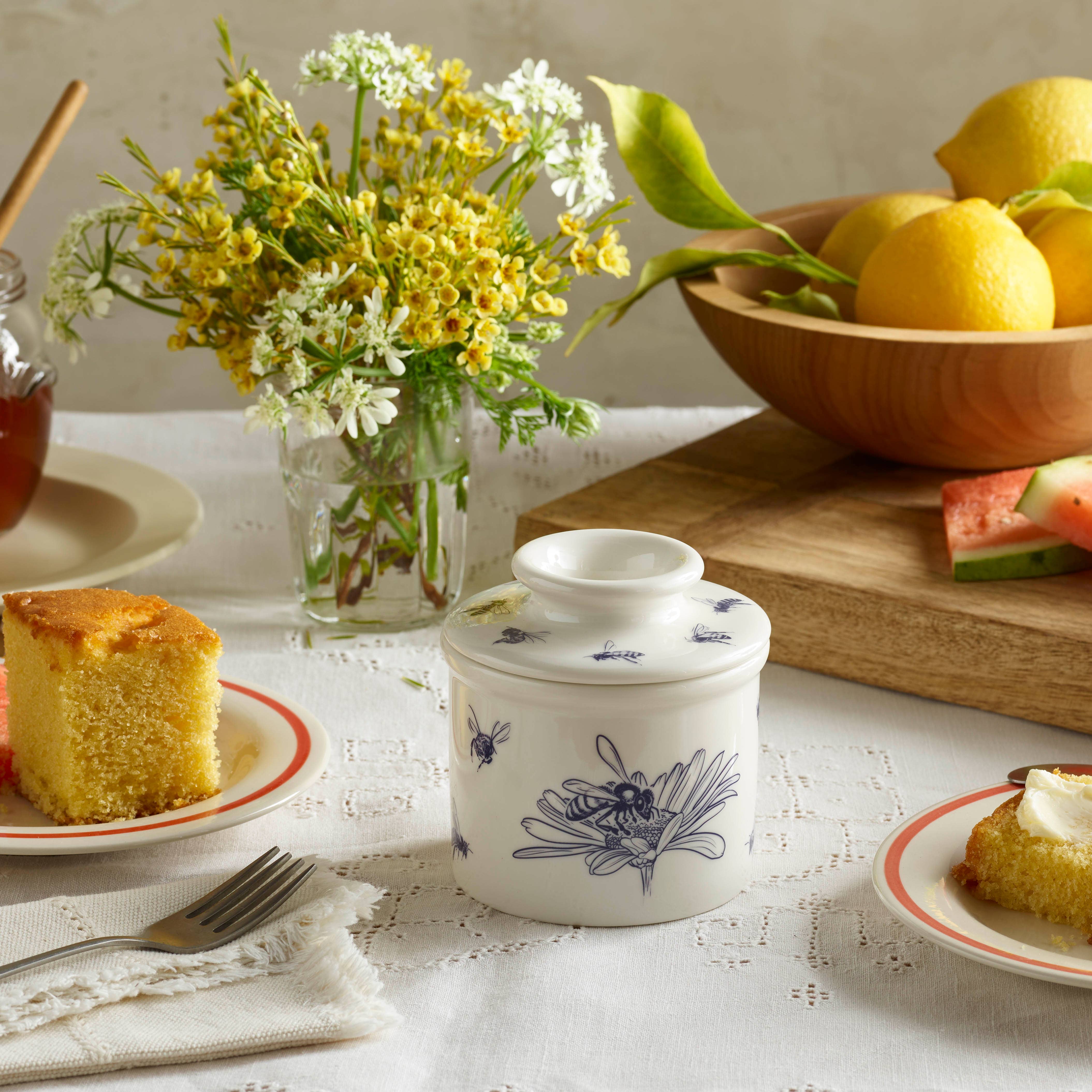 The Original Butter Bell® Crock - Wholesale Butter Dish - The Original Butter Bell® Crock - Farmhouse Honey Bee 2