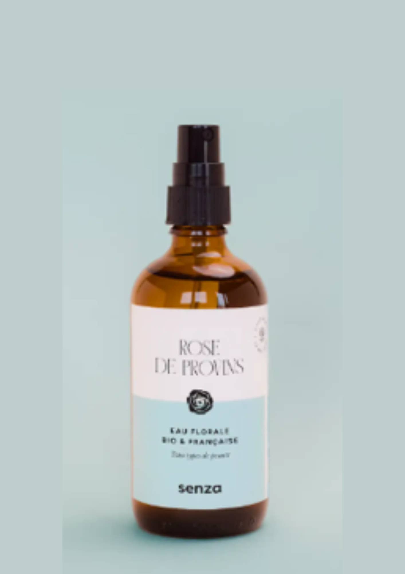 Senza - Wholesale Face & Body Mist/Water - Organic Rose Floral Water from Provins - 100ml