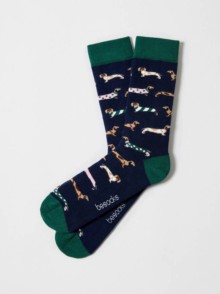 BePets Blå - 100% Ekologiska Bomullsstrumpor för wholesale av BESOCKS