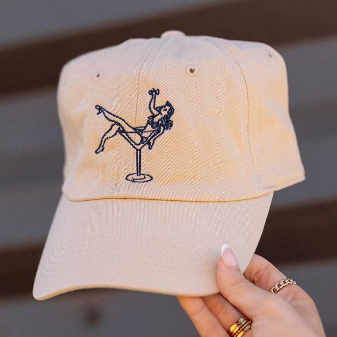 Girl Tribe Co - Wholesale Baseball Cap - Women's - Martini Glass Hat0