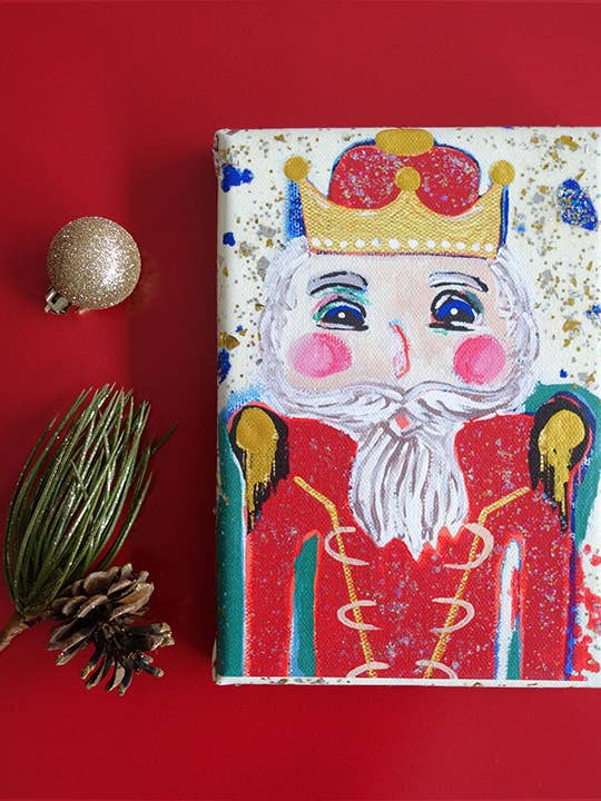 Jack of all Trades Nutcracker Canvas Wall Art for wholesale by JM Design Studio