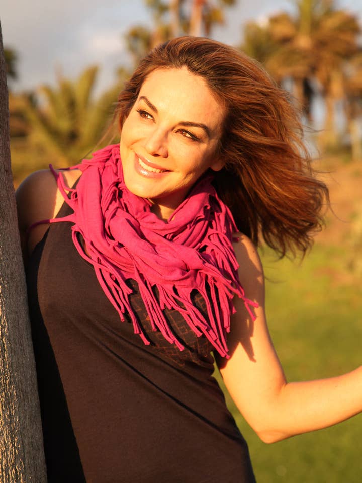 SWEET VIRTUES Women's and Men's -Integrity- Fringe Scarf for wholesale by Sweet Virtues