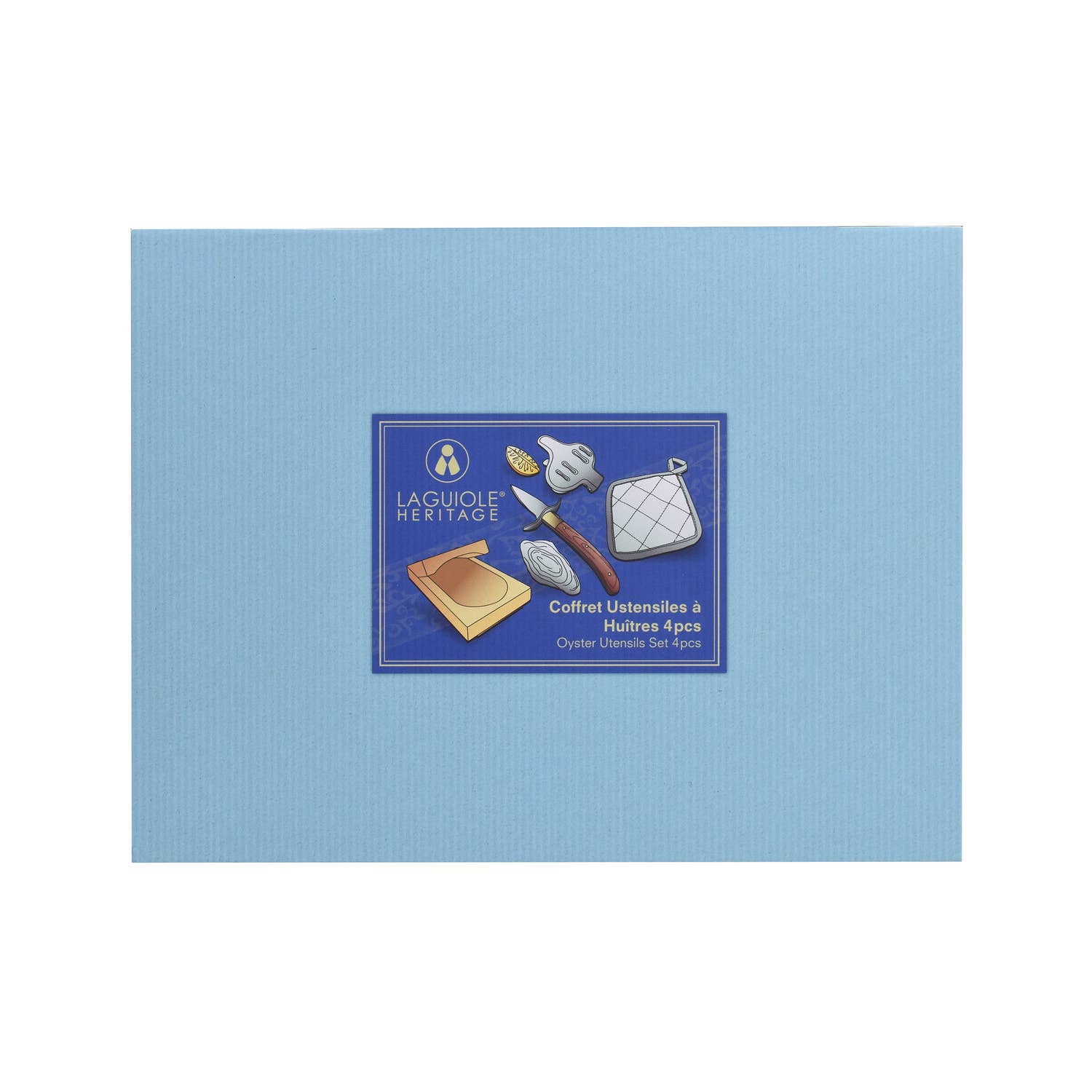 LAGUIOLE HERITAGE - Wholesale Kitchen Tool/Gadget - Laguiole HER Complete Set of Oyster Set 4 Accessories6