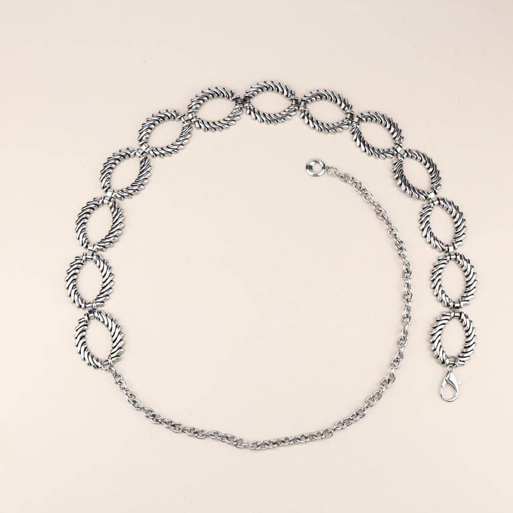 SALINA TRADING INC – Großhandel Gürtel – Damen – Metallkettengürtel mit Schmetterlings- und Herzdesign32