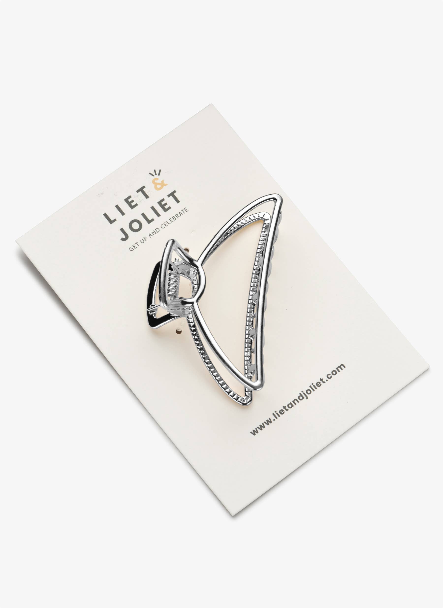 Liet&Joliet – wholesale Hårklämma - Dam – Caro silver hårklämma1