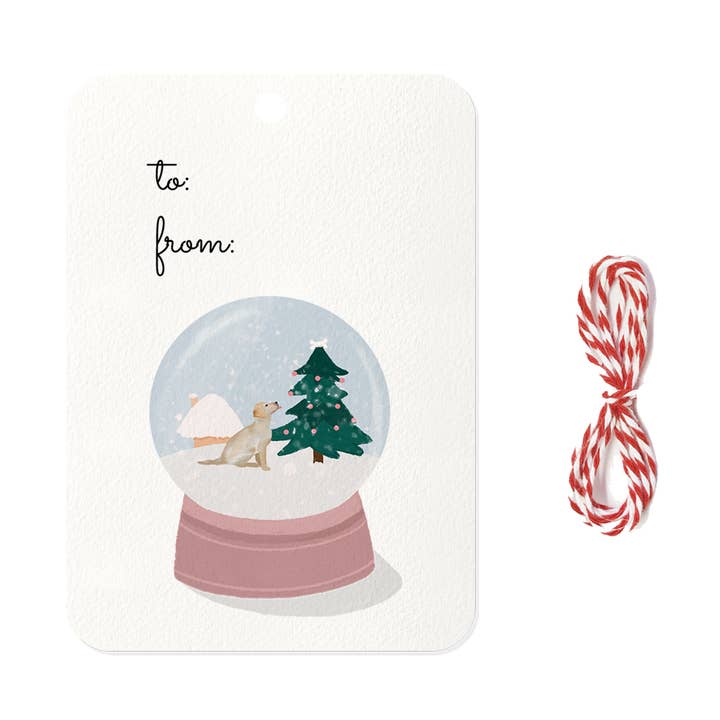 Labrador julklappar - Set med 10 för wholesale av Pawssionate Art