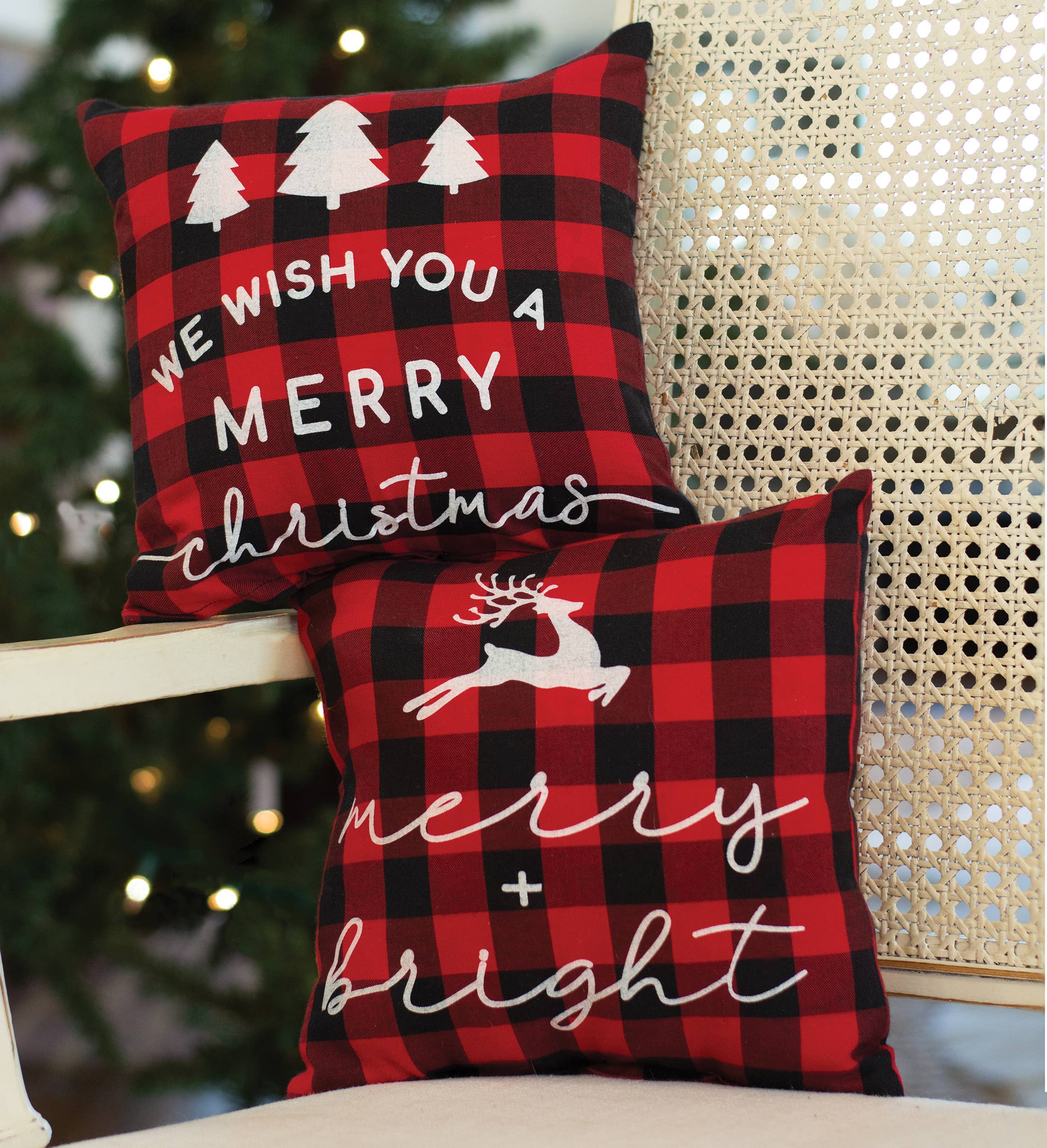 Col House Designs - Wholesale Decoratief kussen - Vrolijk en helder buffelruit kussen2