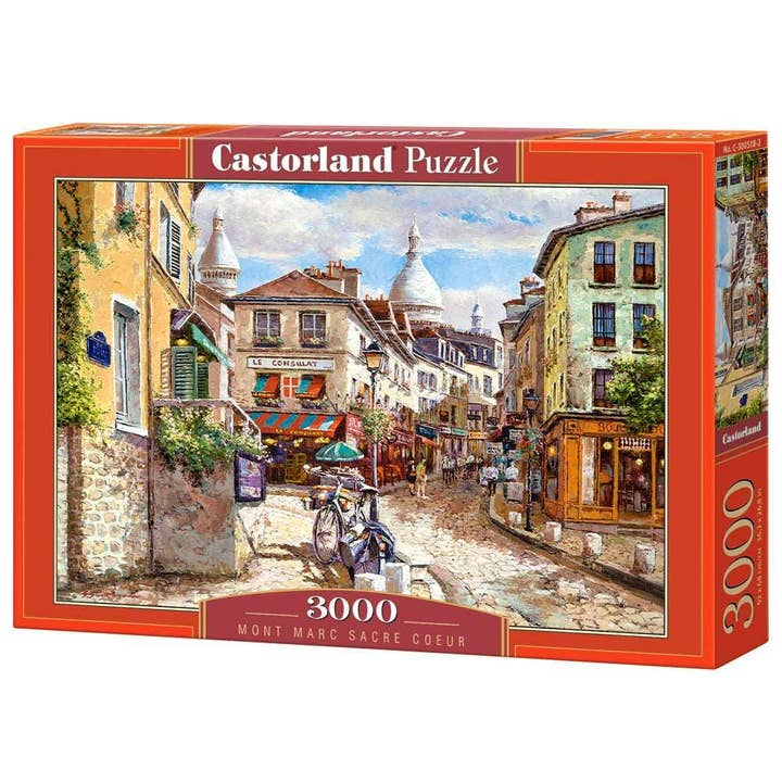 3000 Piece Jigsaw Puzzle, Montmartre Sacre Coeur, Paris for wholesale by TREFL by Bridge Toys