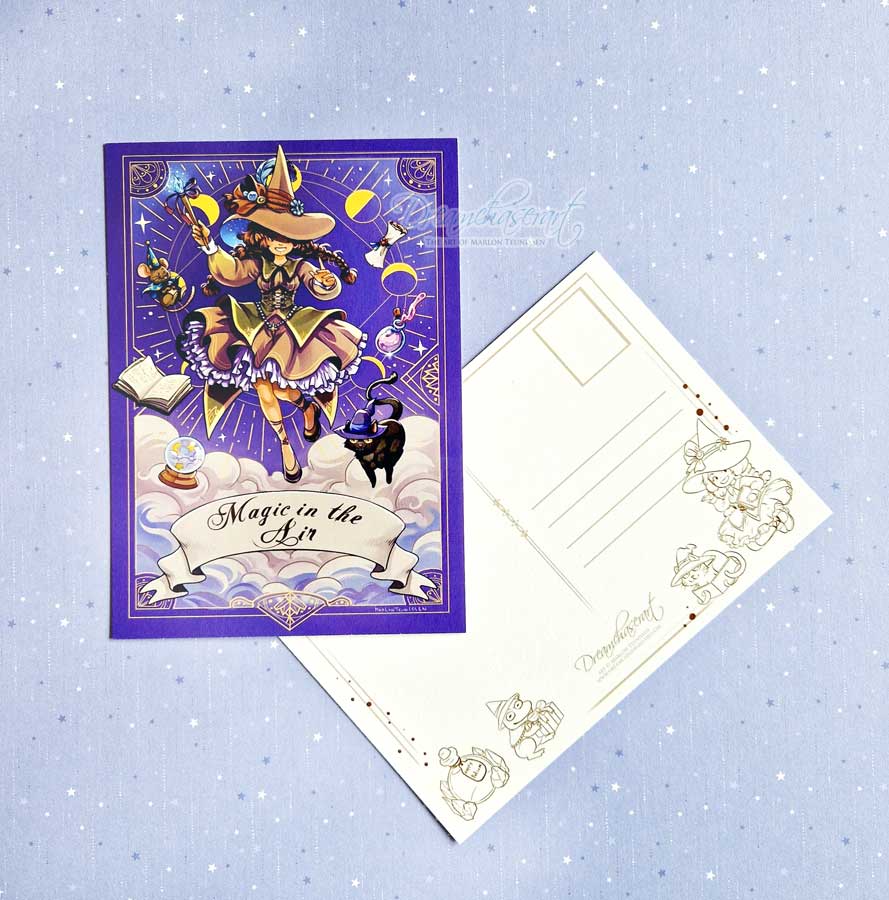 Dreamchaserart – Großhandel Postkarten – Magie in der Luft – Postkarte0