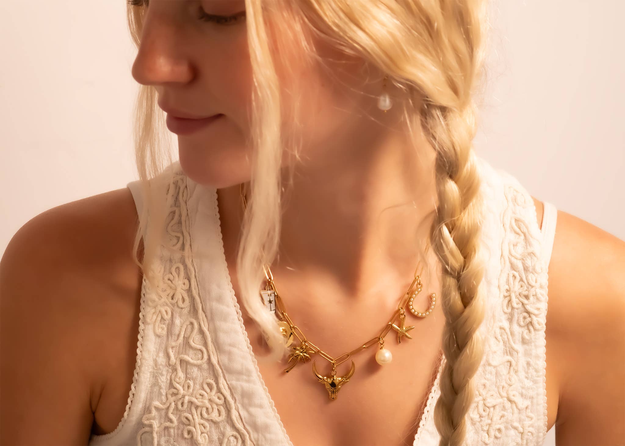 WJW - Wholesale Individuele bedel/hanger - 8mm glazen parelbedels17