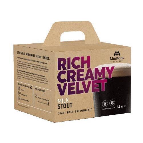 Milk Stout Flagship | Comprend 2 canettes et du sucre (3 kg | 6,6 livres) pour la vente par ABC Crafted Series
