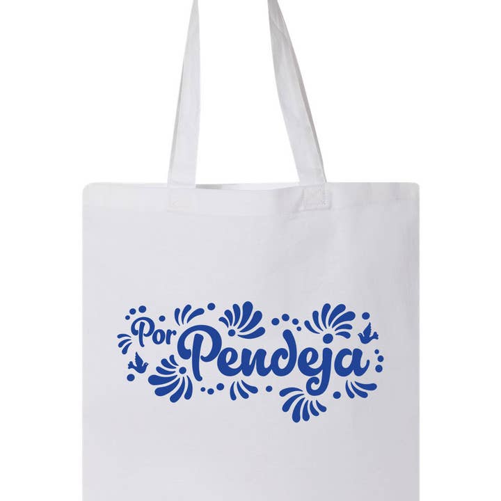 Sac "Por Pendeja" pour la vente par Que Rico T-Shirt Co.