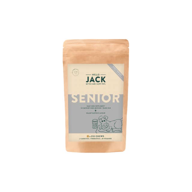 Hello Jack - Wholesale Pet Supplement - Dog - Senior - Vitality supplements for senior dogs7