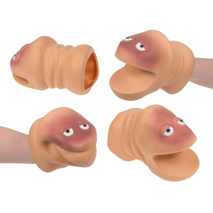 Marioneta de mão, Willy, aprox. 16 x 9 cm, por atacado de Out of the blue KG