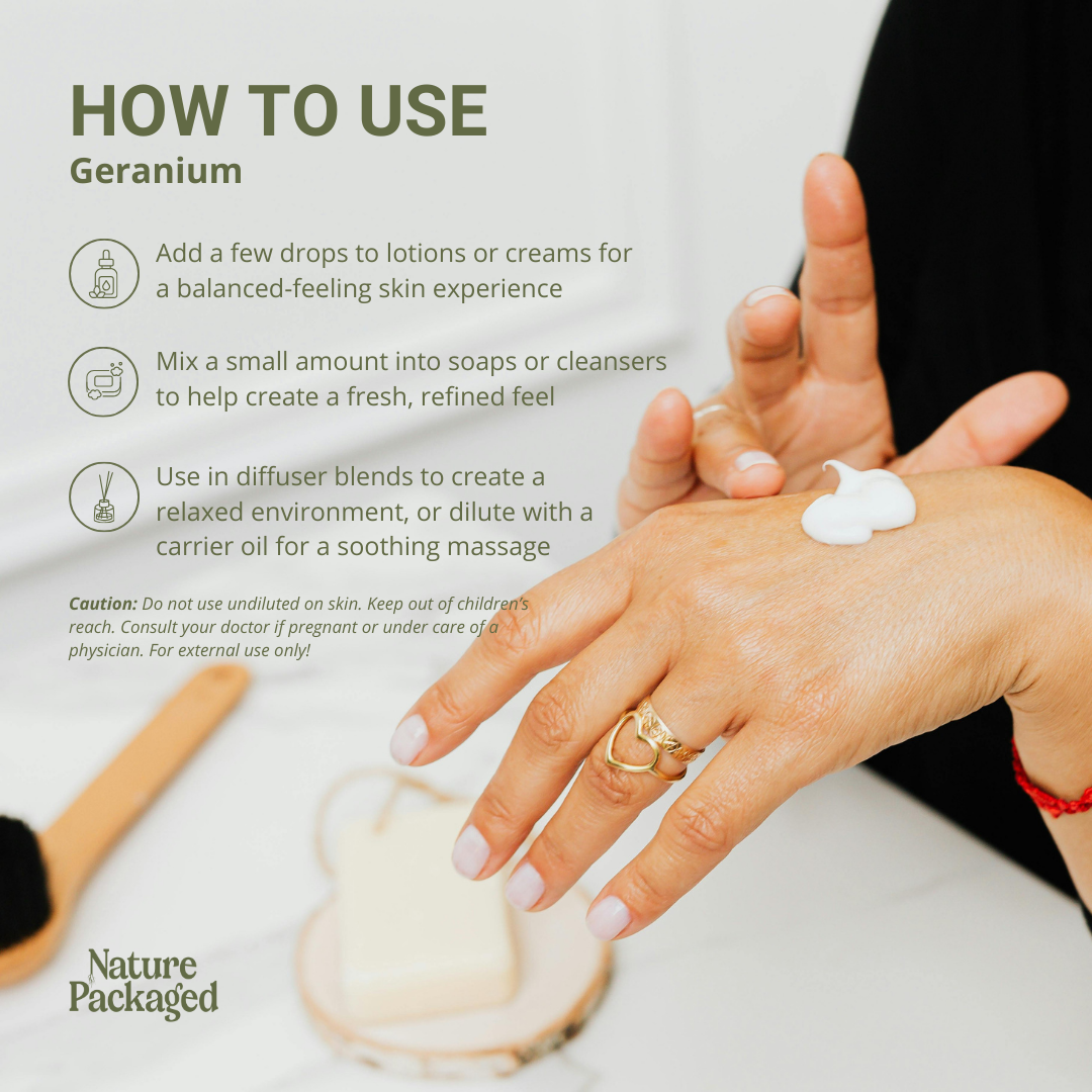 Nature Packaged - Wholesale Essential Oil - Geranium Essential Oil - 100% Pure - Farm-Direct Sourcing4