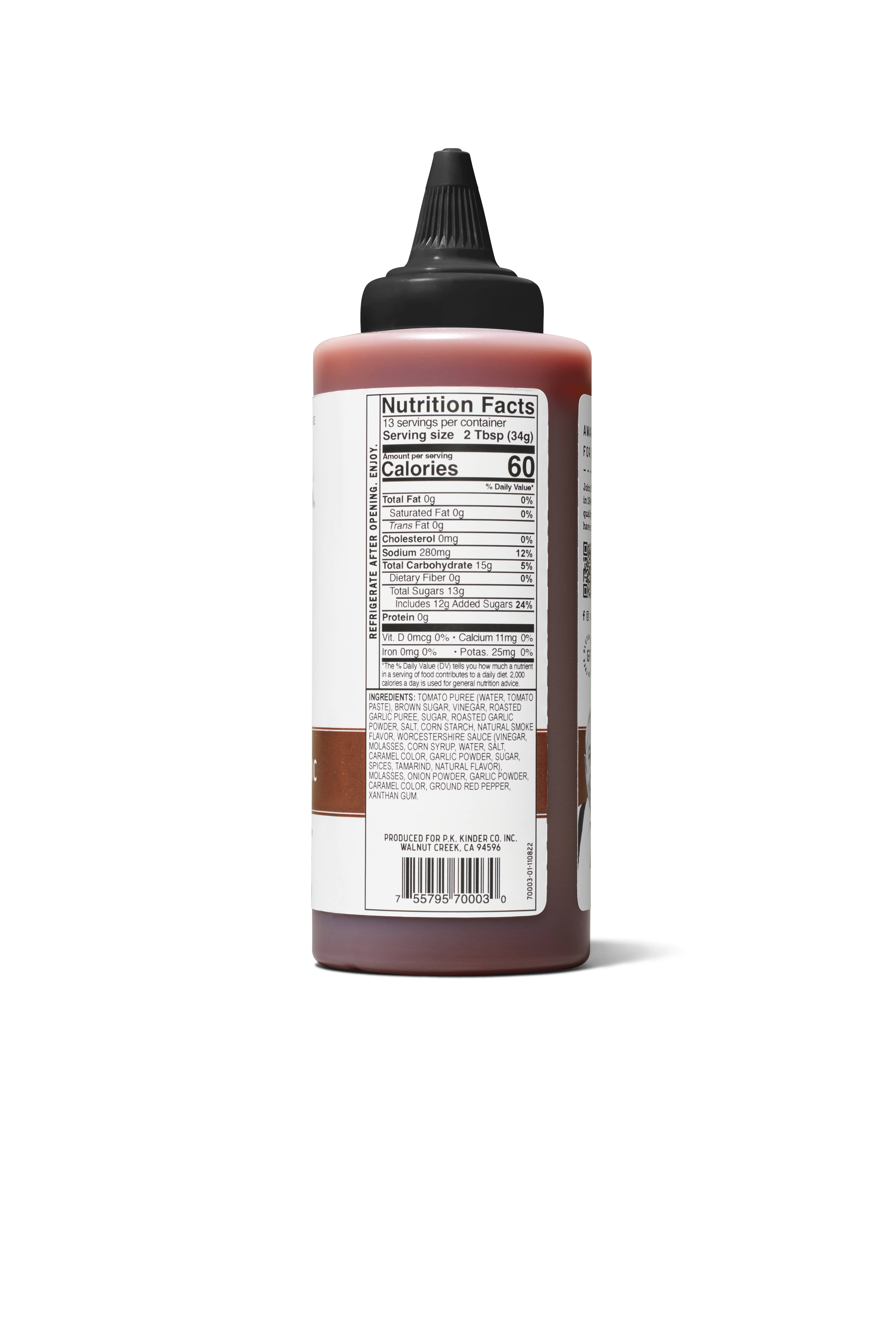 Kinder's Sauces & Seasonings - Wholesale BBQ Sauce - Roasted Garlic BBQ Sauce1