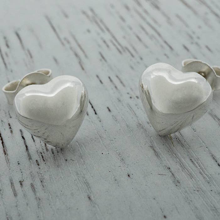 Puffed Heart Studs and other Purchase Wholesale corazon. Free Returns & Net 60 Terms on Faire trending on Faire.