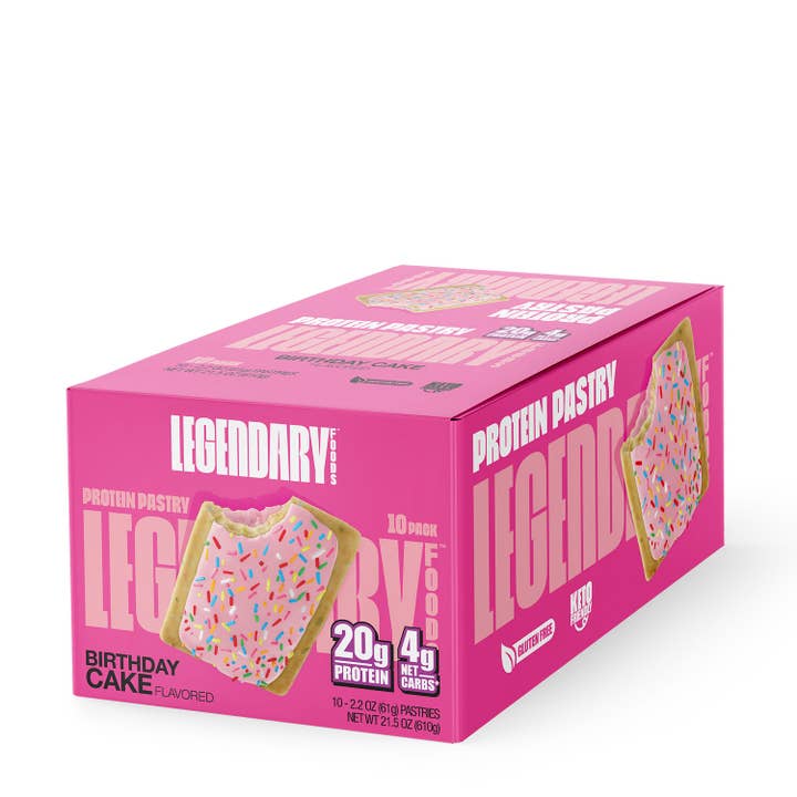 L&F Universal Goods - Wholesale Snack Bar - Protein Pastry 10 Pack - Legendary Foods