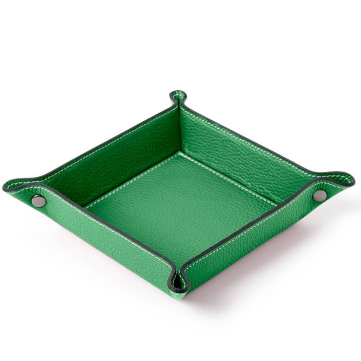 MONTTE DI JINNE - Wholesale Decorative Tray - Italian Handmade Genuine Leather Valet Tray11