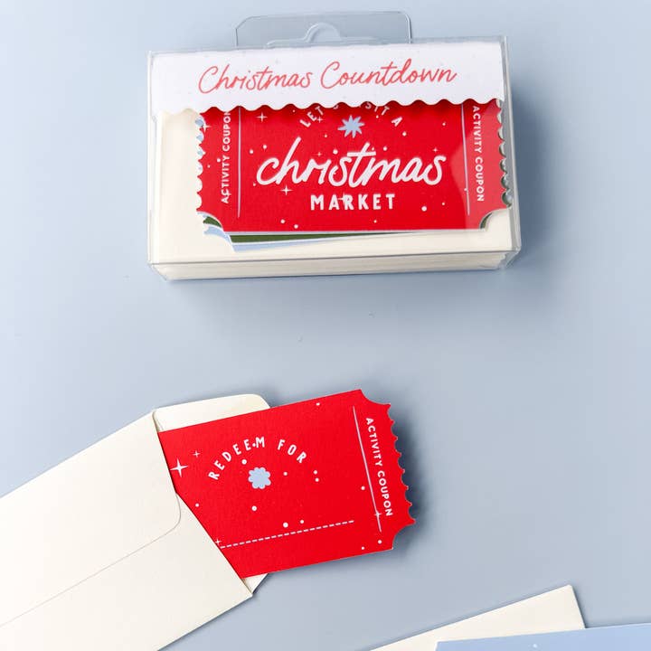 Curated for You Gifts - Wholesale Christmas Card - Christmas Coupon Kit - Large Coupons - 4060