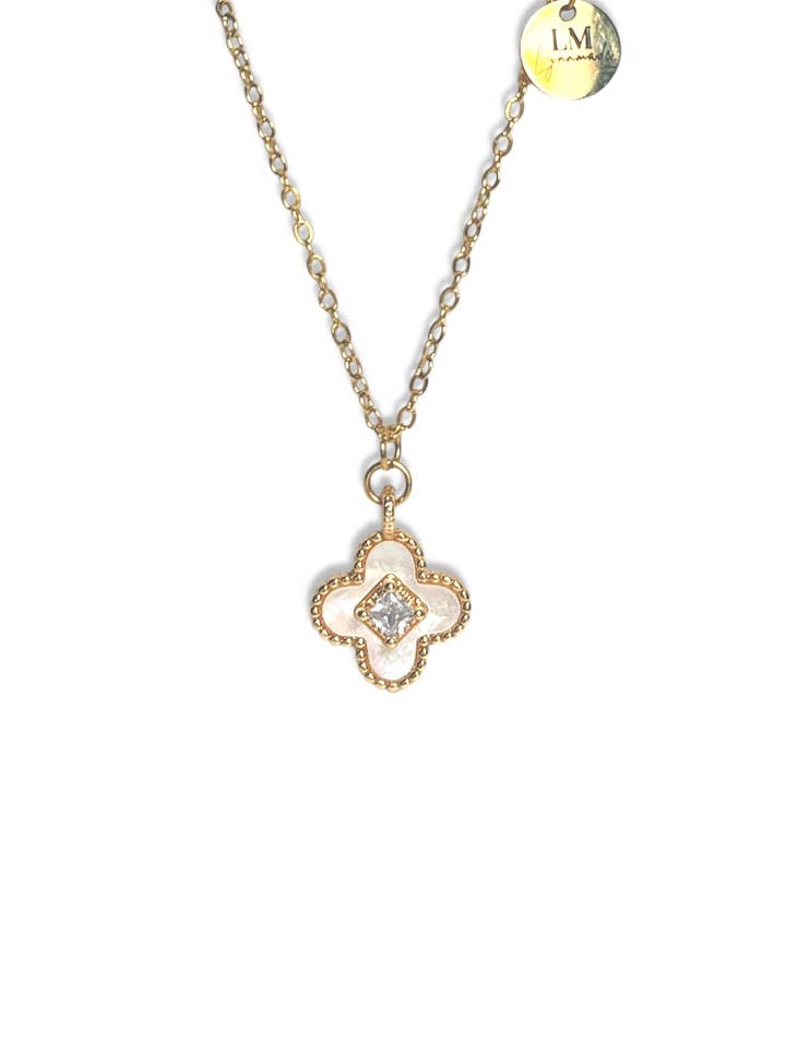 Blossom Mother-of-Pearl Necklace for wholesale by Lynnmade