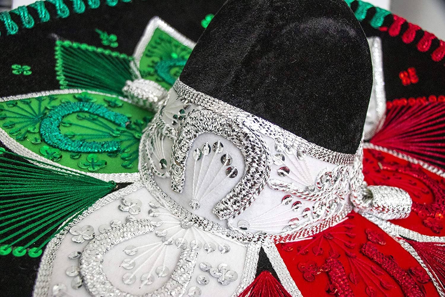 FESTMEX - Wholesale Cowboy Hat - Unisex - Authentic Adult Mexican Sombrero Mariachi Charro Hat, Premium Mexican Hat for Costume Parties, 5 de Mayo, 16 de Septiembre7