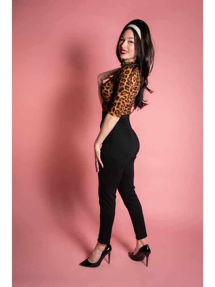 Heart of Haute - Wholesale Pants - Women's - MTO Cigarette Pant - Black2