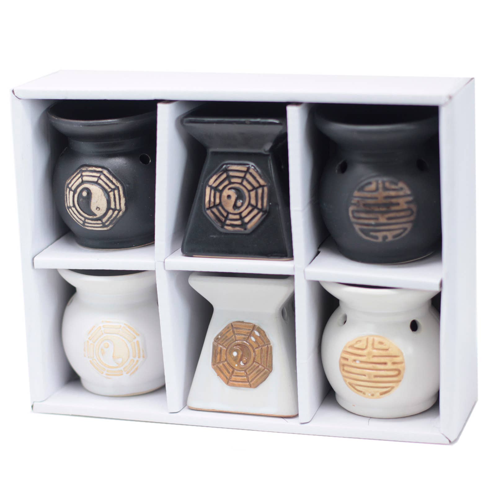 Ancient Wisdom - Wholesale Oil Warmer - ClassicYin Yang Oil Burners (aast)2