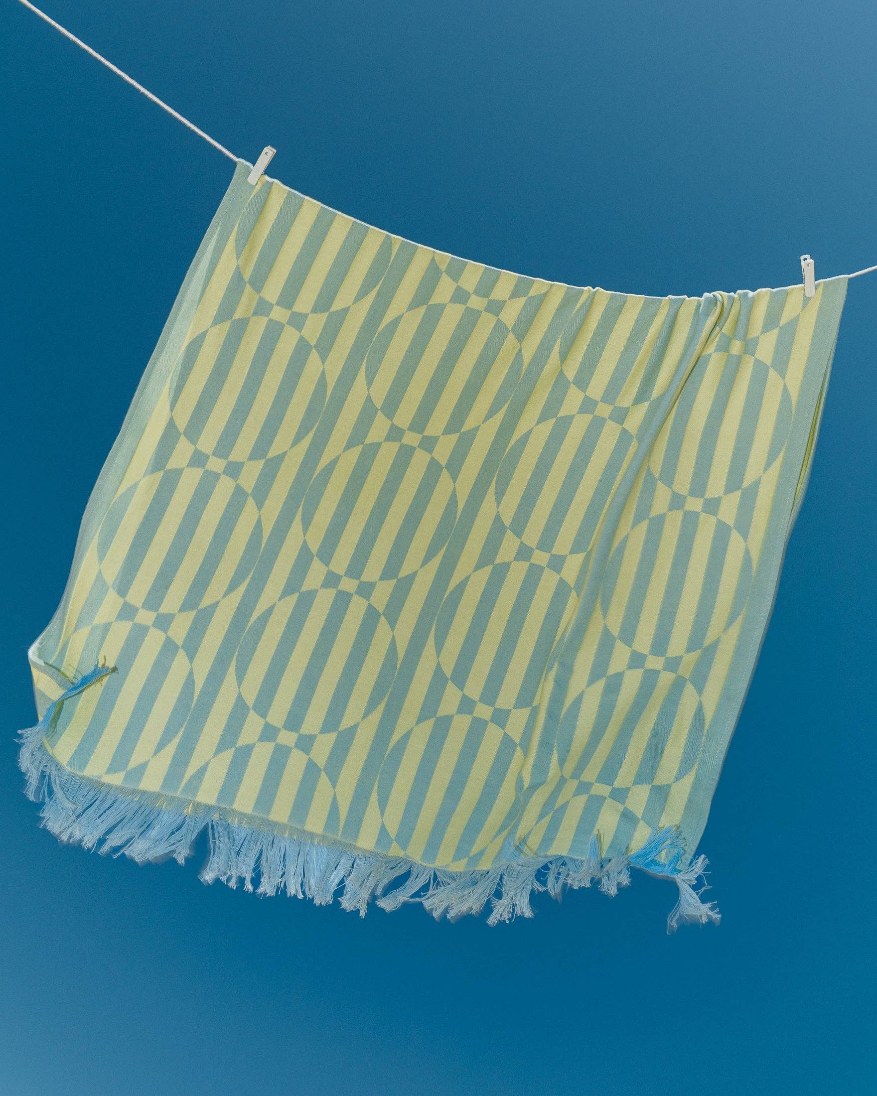 Tarta Gelatina - Wholesale Strandlaken - Strandlaken met gestreept en cirkelvormig patroon14