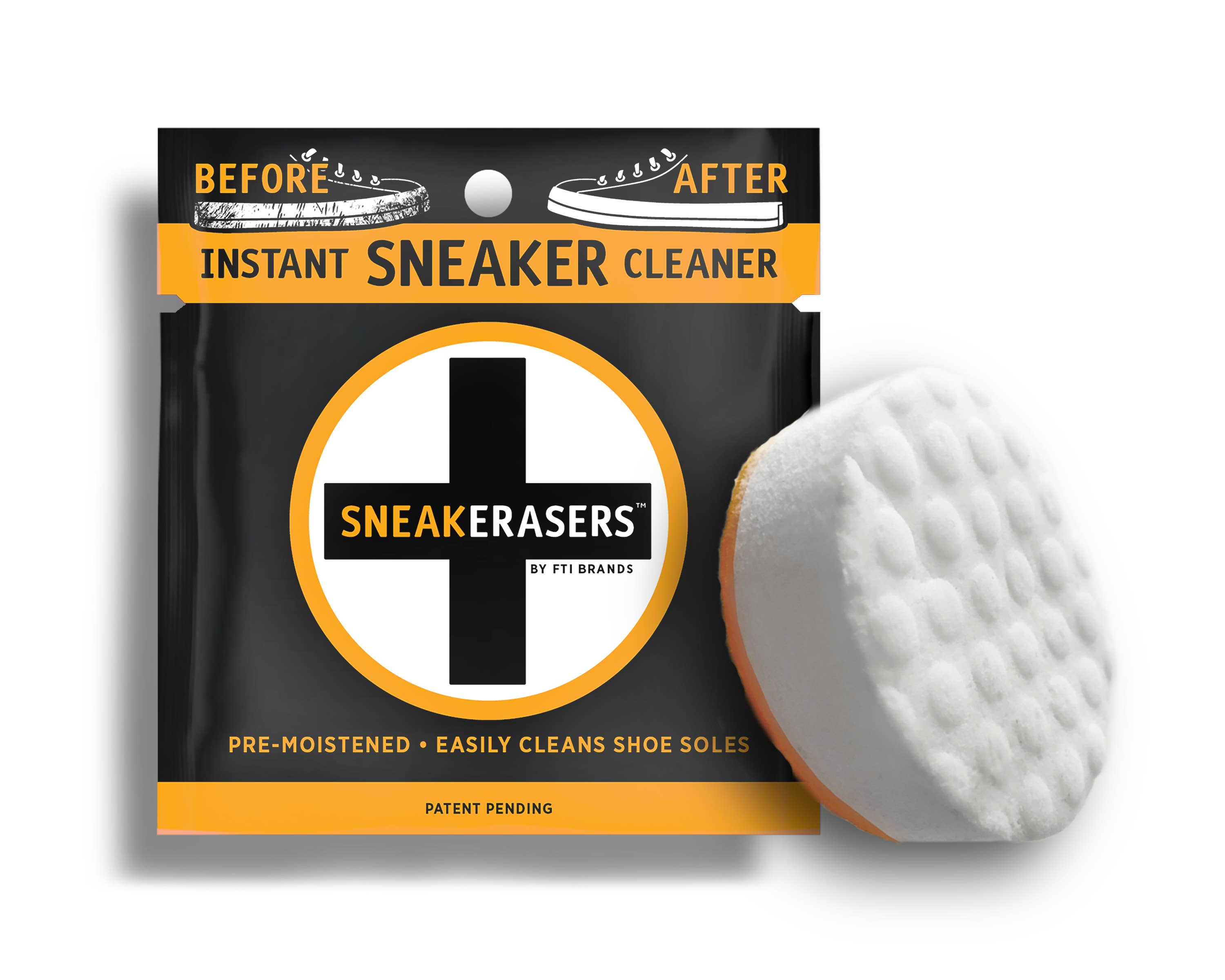 Wholesale SneakERASERS, Pre-Moistened Instant Sneaker Cleaner 1ct