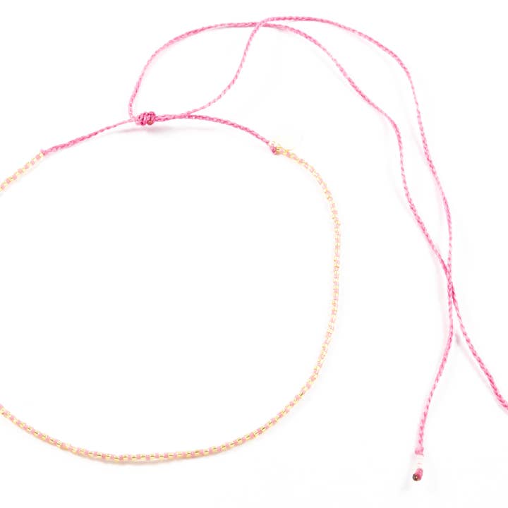 Collier Sirène Alternatif Blush & Or pour la vente par Nica Life