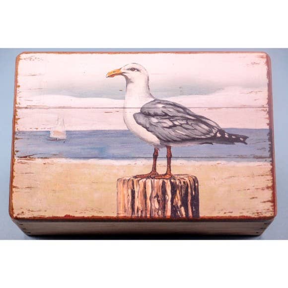 Boîte Seagull, 15 x 10 x 6 cm pour la vente par Nauticalia