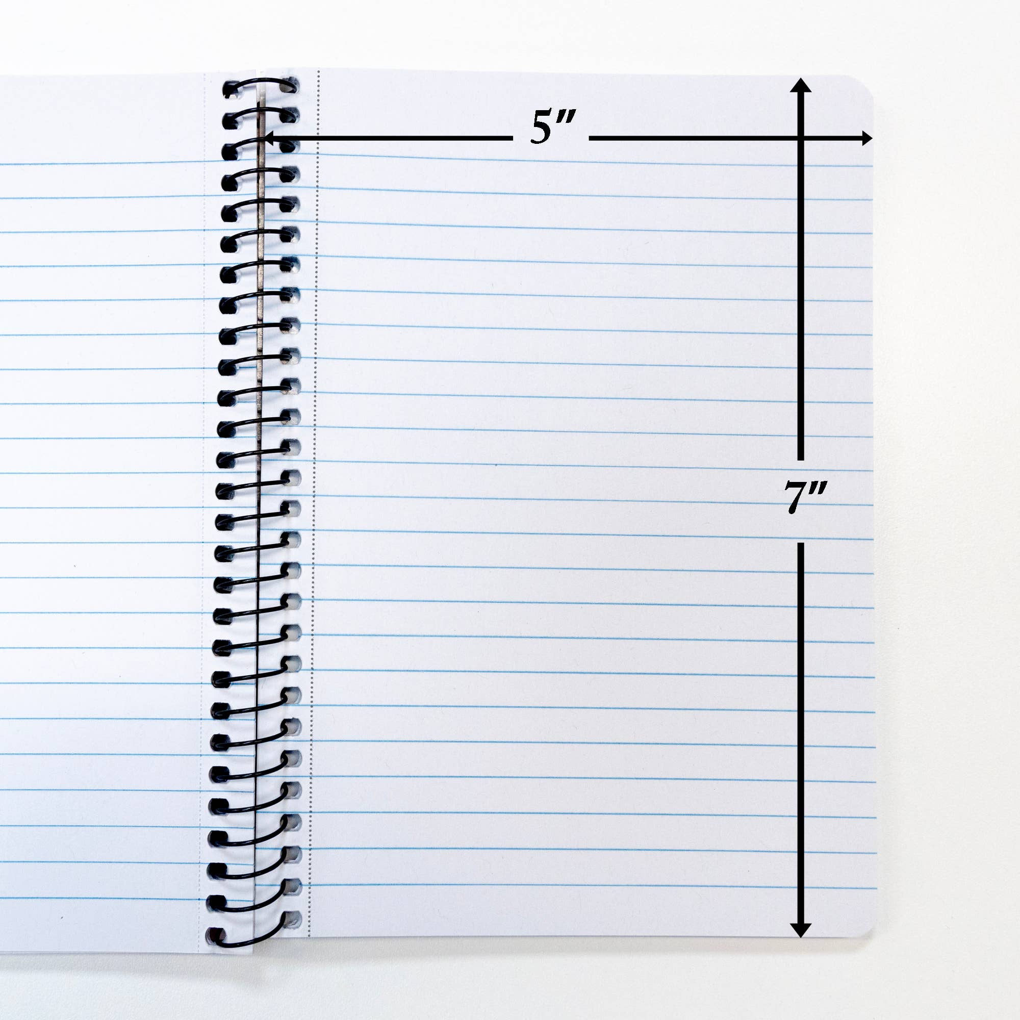 BAZIC Products - Vente Cahiers - Cahier à spirale personnel/Assignment 5 « X 7" 120 Ct.3