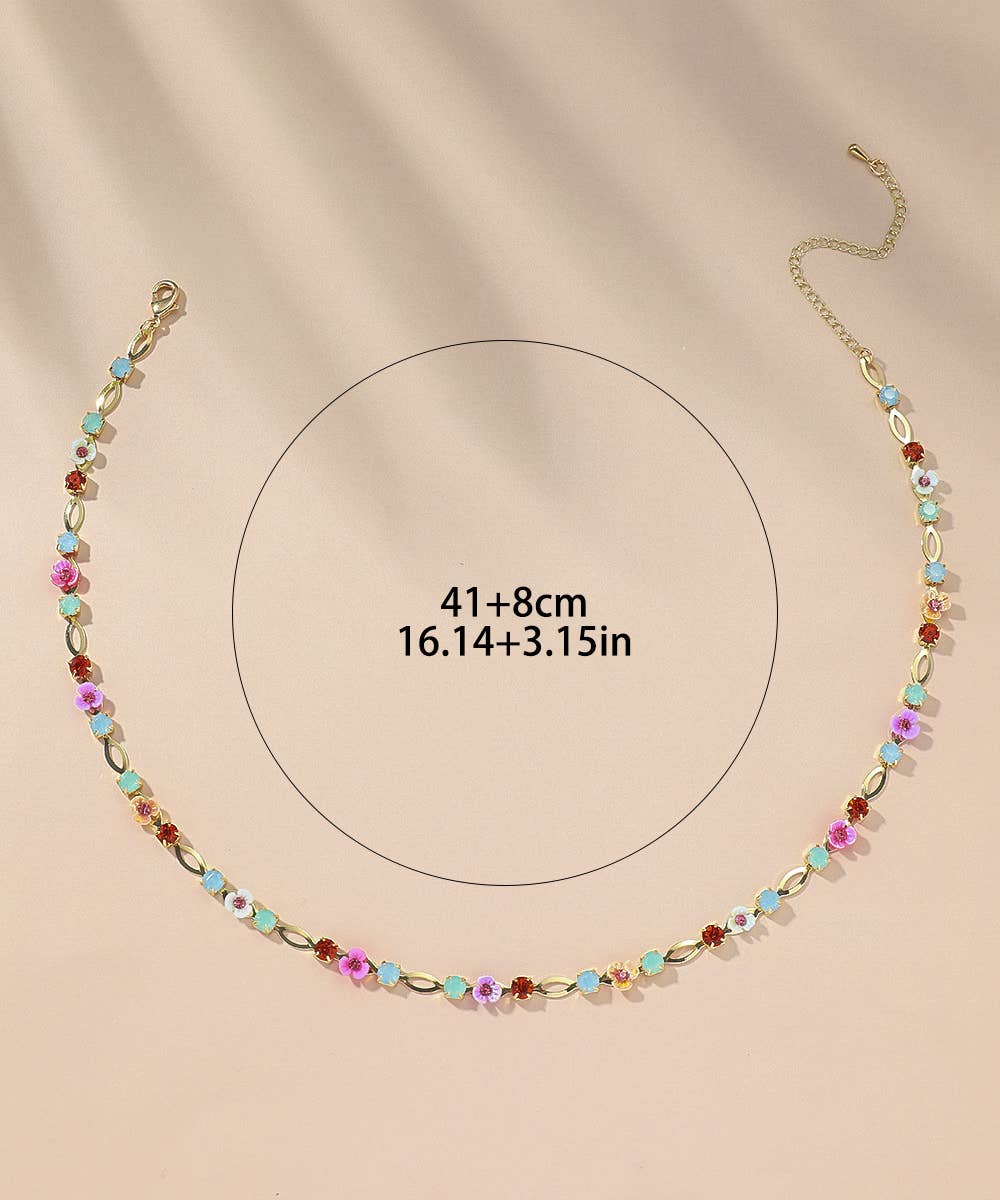 Blossom bijoux - Wholesale Link & Chain Necklace - Costume necklace 25PECC0083