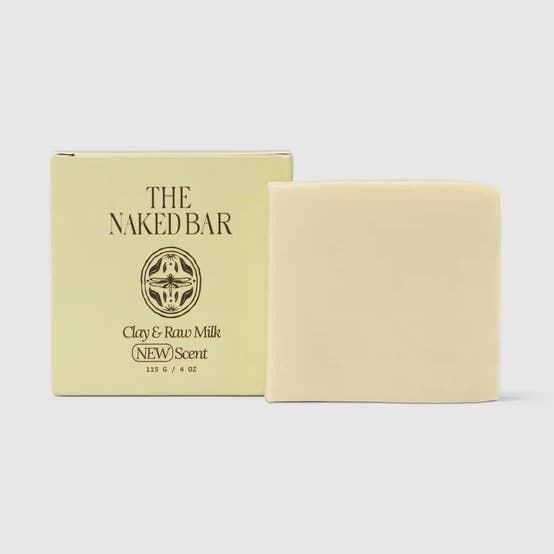 The Naked Bar: RAW MILK & CLAY (Tallow) for wholesale by Naked Tallow