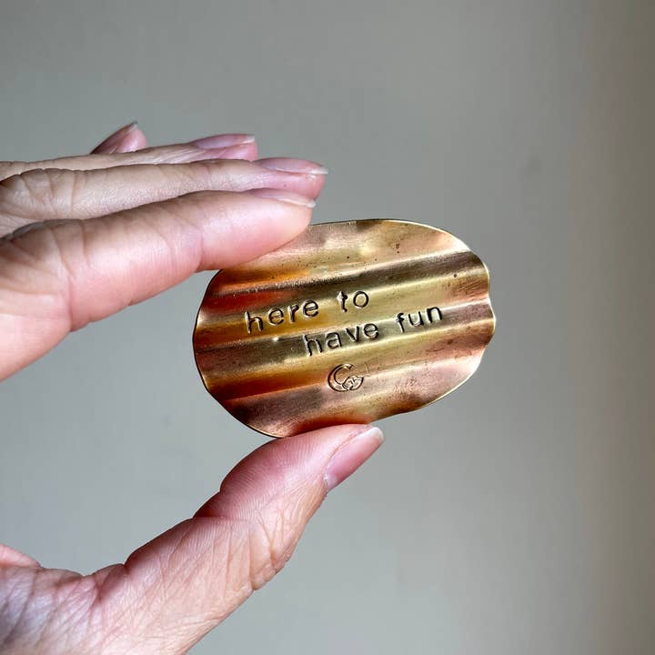 Potato Chip Chat Pocket Charm for wholesale by Chloeography